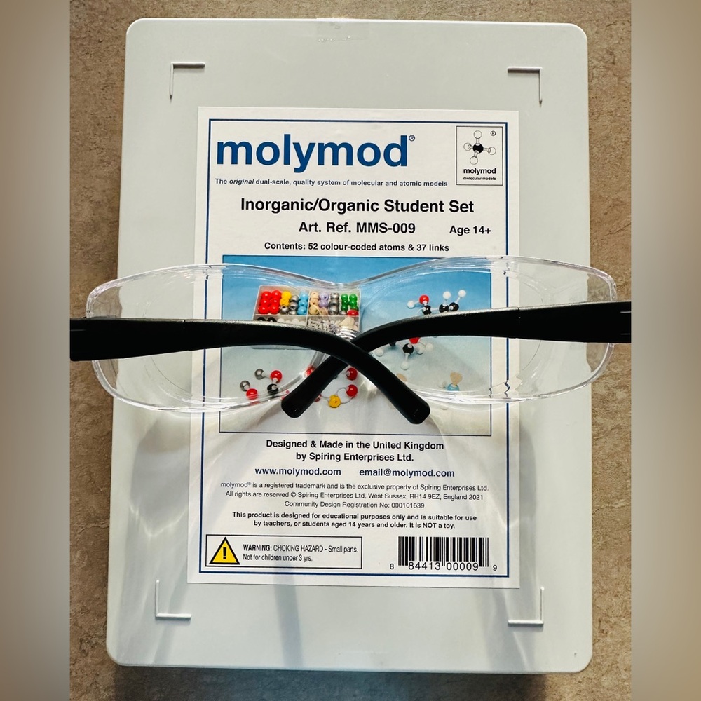 CHEMISTRY STUDENTS - MOLYMOD Inorganic/Organic Student Set - White